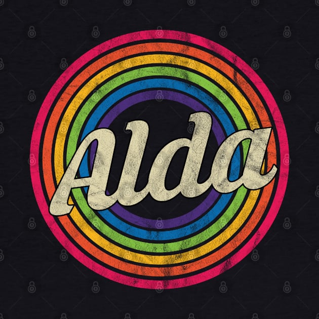 Alda - Retro Rainbow Faded-Style by MaydenArt